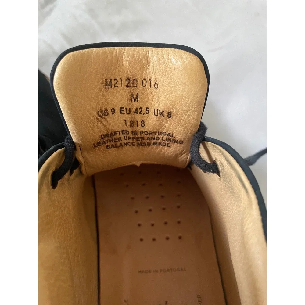 Samuel Hubbard Hubbard Mens Re Boot Navy Nubuck Leather Chukka Boot Vibram 9